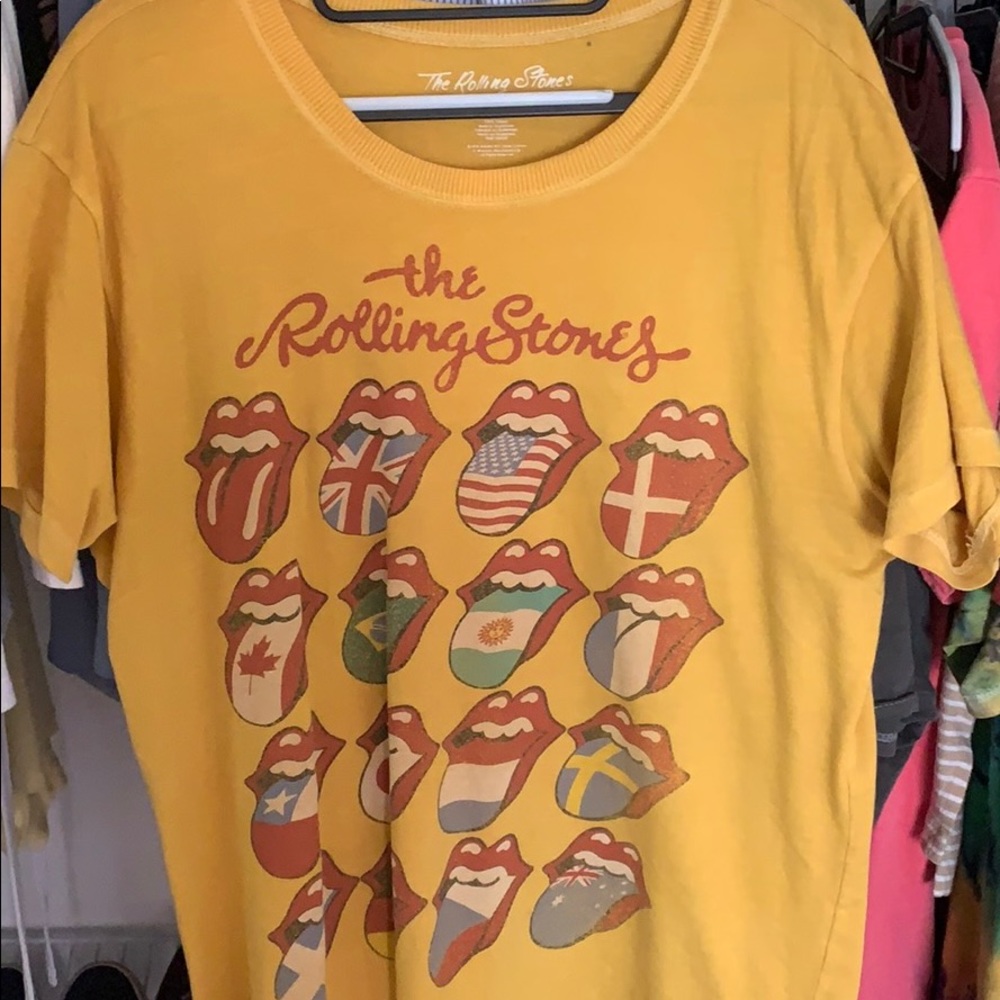 ROLLING STONES OVER SIZE SHIRT